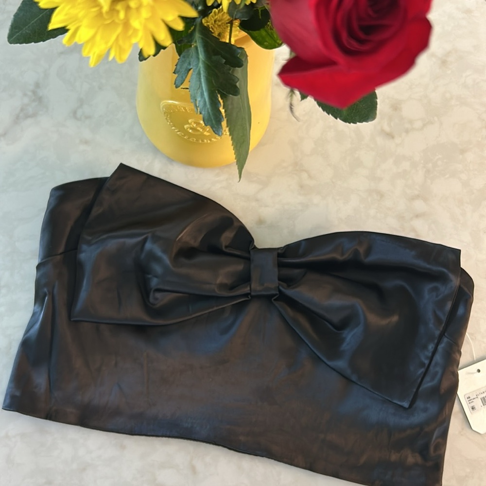 NWT Roxie Strapless Bow Top - Picture 5 of 8